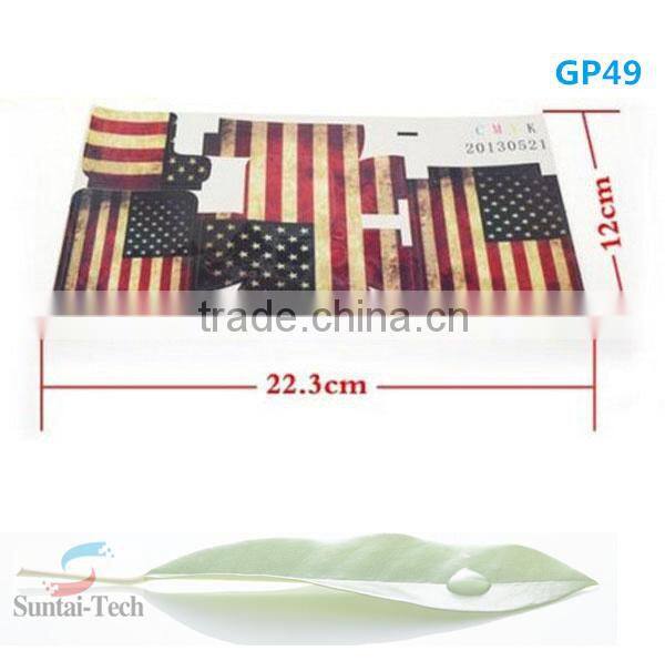 2016 gopros accessories popular camera case sticker for gopros heros ,American Flag shin Sticker for Go Pro He ro 3 housing,GP49