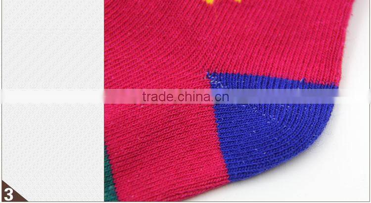Soft fancy 3d baby socks with cartoon pattern