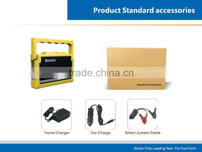 Carku brand 12V jump starter 16000mAh mobile power pack battery jump starter