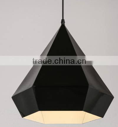 new design black decorative dining pendant lamp