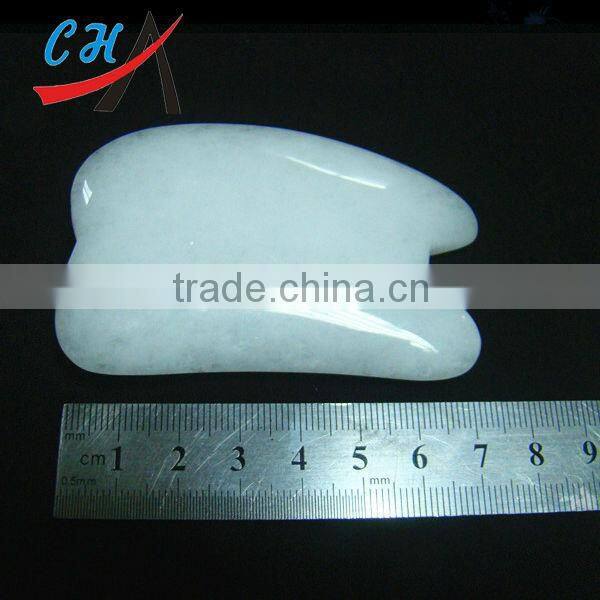 Old topaz gemstone scrapping plate treat waist,shoulder,neck and back pain