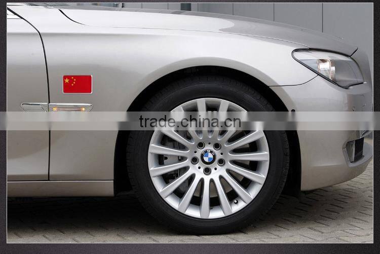 France FR Power Flag Side Rear Emblem Badge Motor Sport Decals Sticker Car