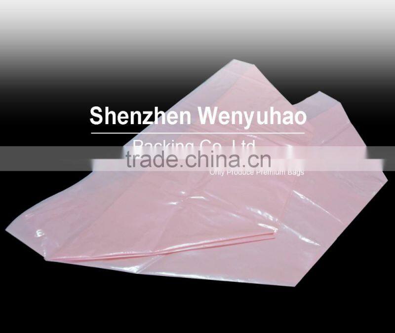 custom printing ldpe square bottom plastic bag China manufacturer
