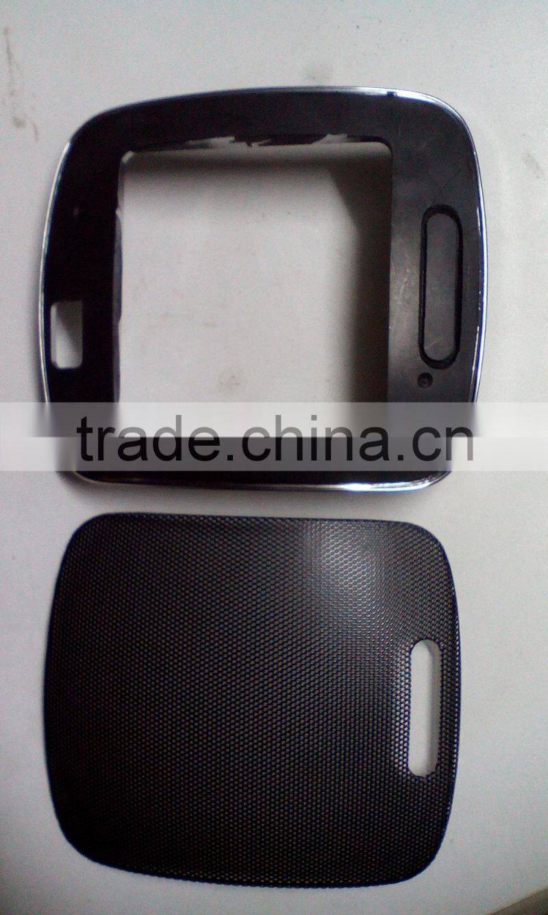 Speaker mesh implant machine, high frequency horn mesh welding machine