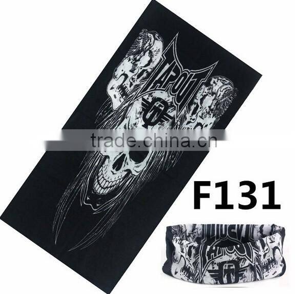 New arrival fashion cool skull print magic scarf/#