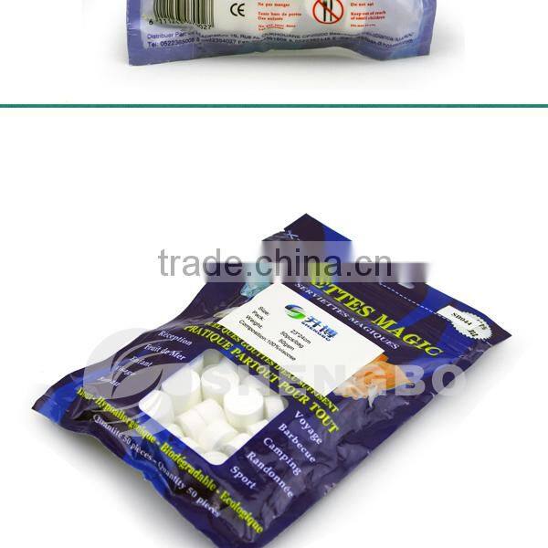 23x24cm White Compressed Tissue Paper