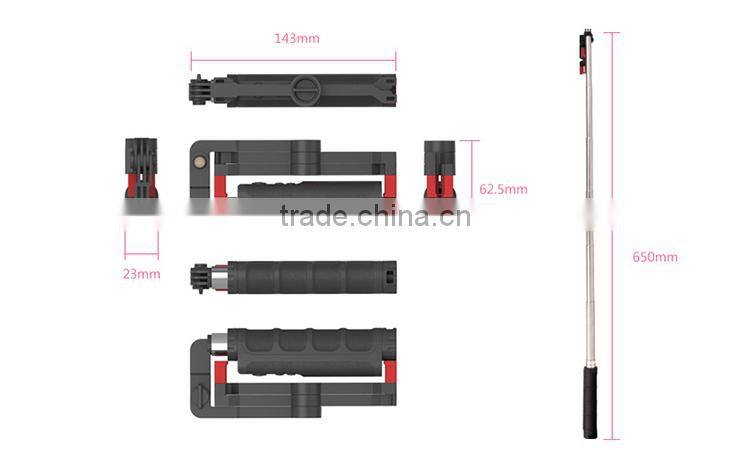 stick selfie bluetooth monopod with zoom function
