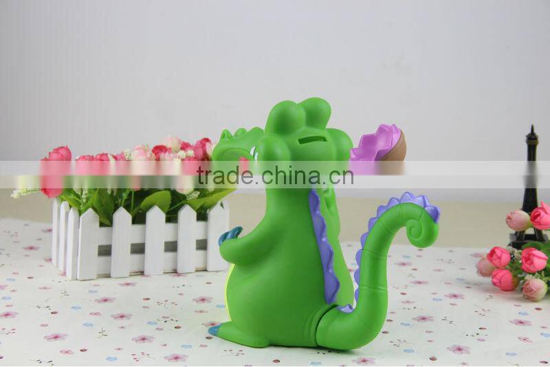 plastic coin bank