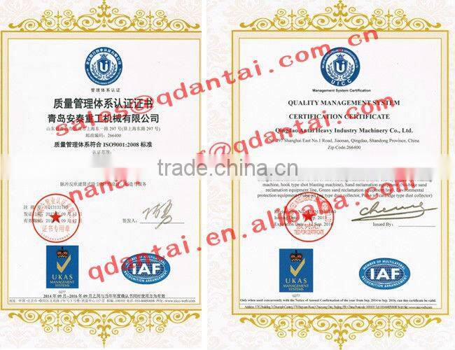 wire rod shot blasting machine