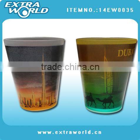 Colorful handpainted cheap shot glasses