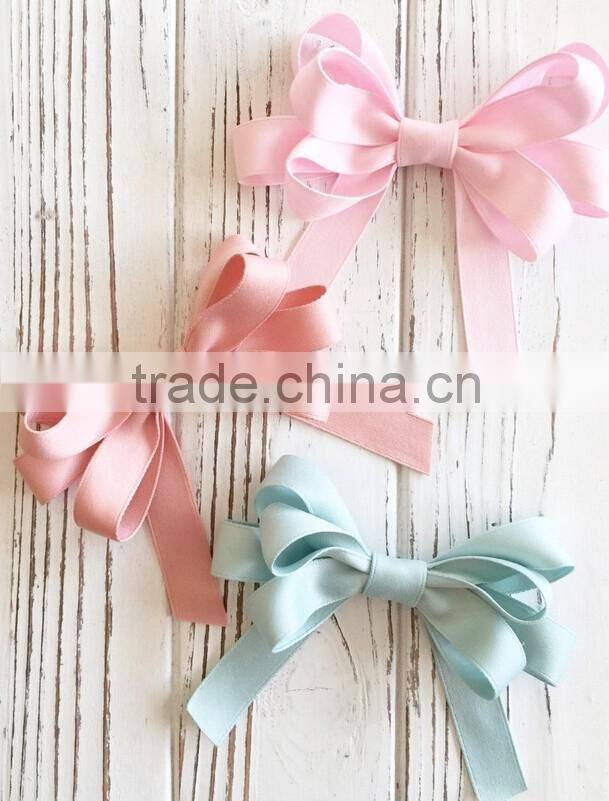 Pretty Hair Bow,Ligjt Mint Ribbon Bulk Bow,Women Girls Hair Bow