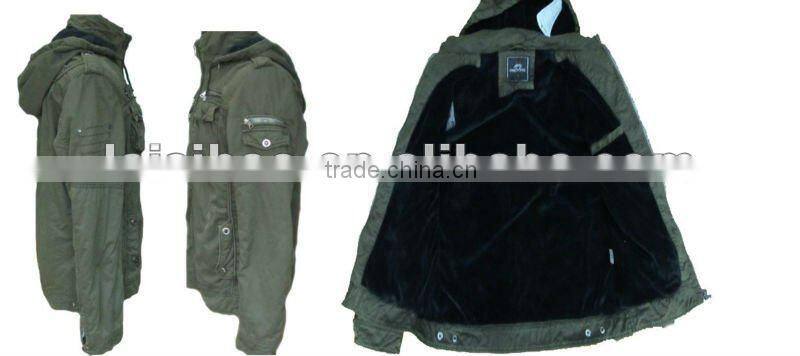 latest washed cotton jacket for men