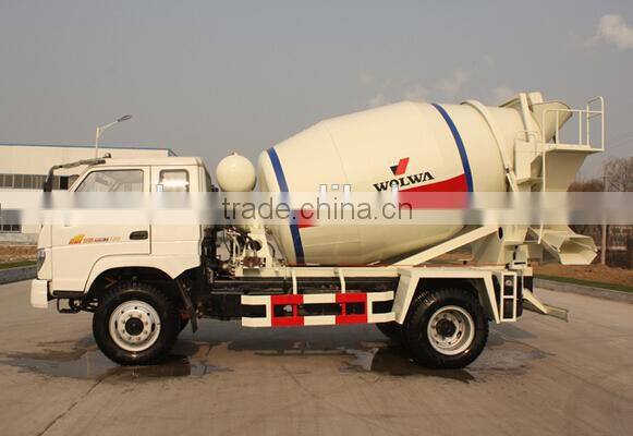 6CBM concrete mixer truck with long standing reputation from wolwa