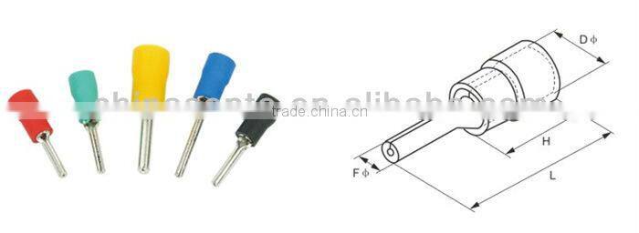 TZ-JTK type splice pin insulated wire terminals