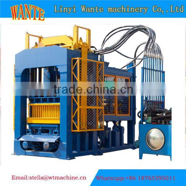 QT4-15 cement block making machine/mini maquina de bloques