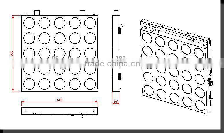 3W Warm White CREE LED 2013 Panel Light EV-MTX25
