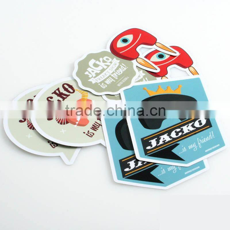 Custom labels wine roll rubber metal clothing label sticker printed die cut heat transfer stickers hologram labels-- DH 1171