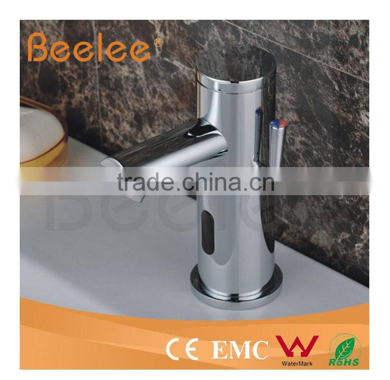 Brass Bathroom Chrome Infrared Sensor Faucet