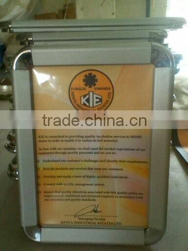 new style aluminium snap photo frame