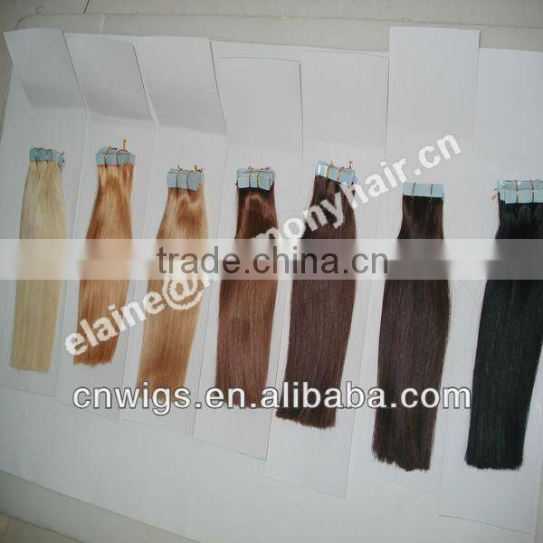 BEST QUALITY hair extension tape/tape adhesive hair extension/double side tape hair extensions