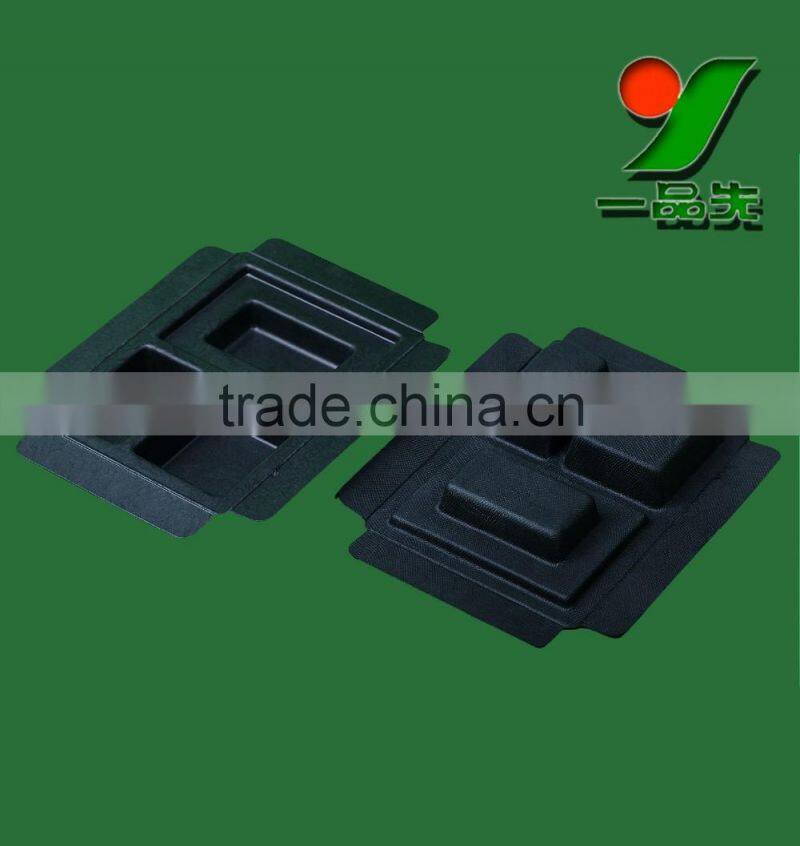 Pulp Molding Macarons Blister Packaging Sugarcane Bagasse Pulp Bio Degradable Packaging Trays