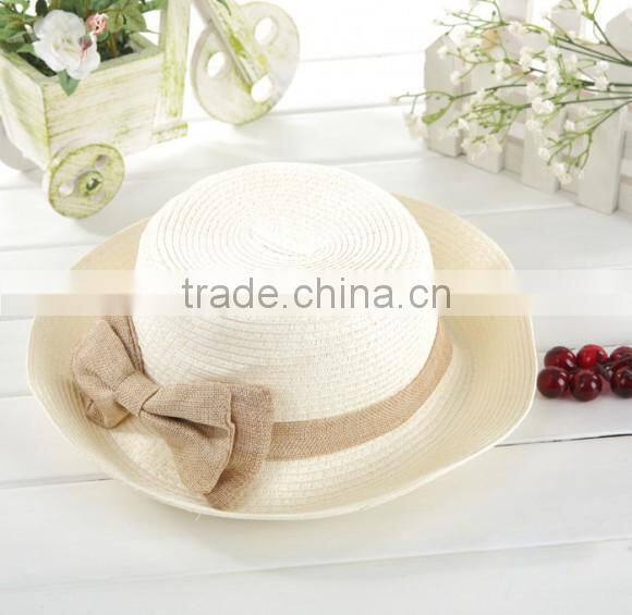 Ladies dress straw hats wholesale bowknow women cloche hat