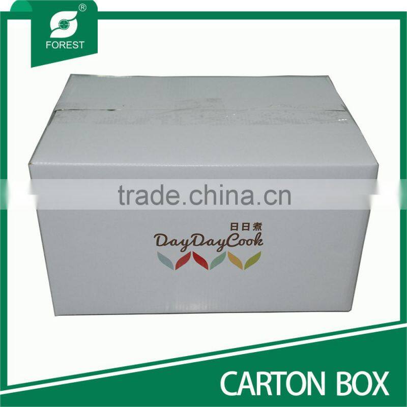 RECYCLED PAPER CARTONS WHITE CORRUGATED CARTON BINS