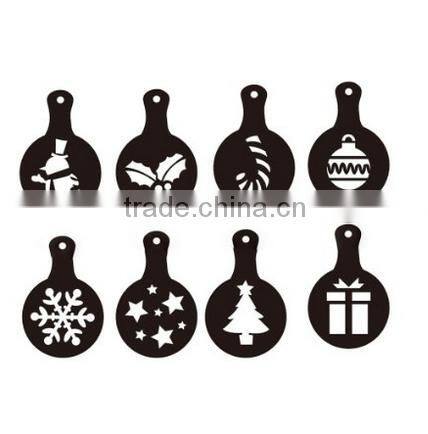 Food grade Decorative cappucino coffee decoration tool