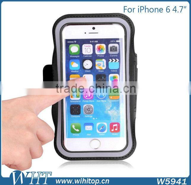 2015 New Arrival Mobile Phone Case Armband for iPhone 6 Plus Running Jogging Sports