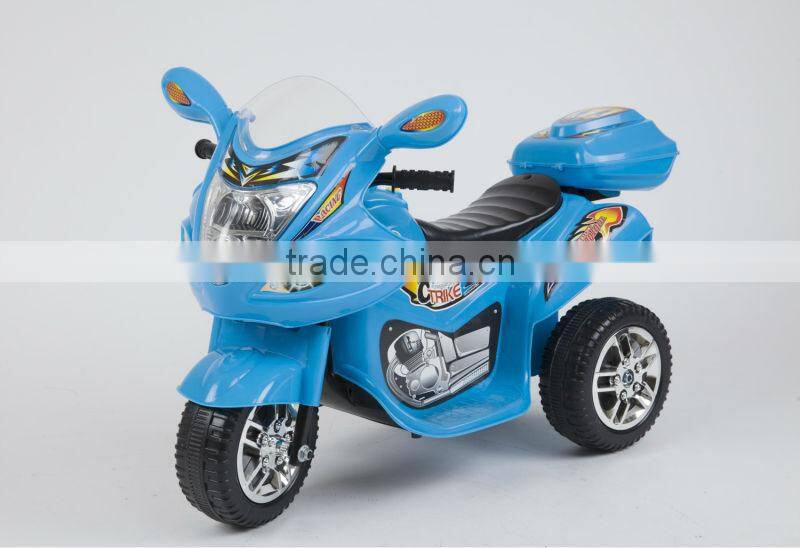 More color choice of lights Kids Electric ride on car three wheels