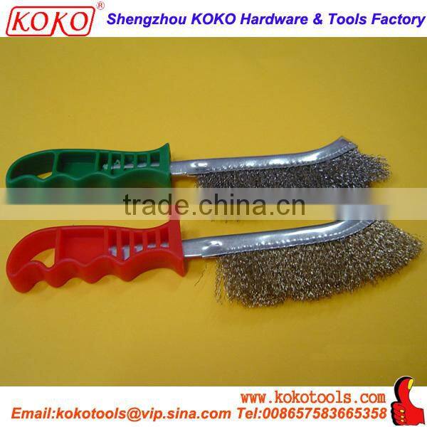 Twisted stainless steel wire test test tube clean brush