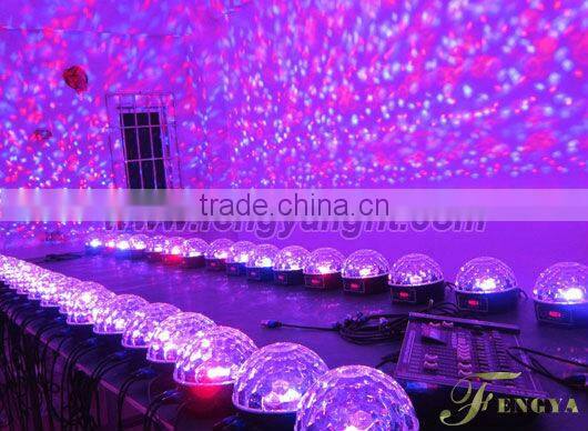 rgb crystal magic ball effect light christmas decoration