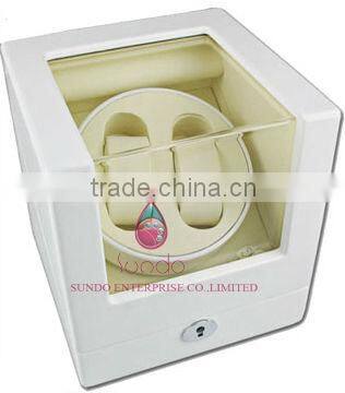 Wholesale white wooden watch winders with high quality