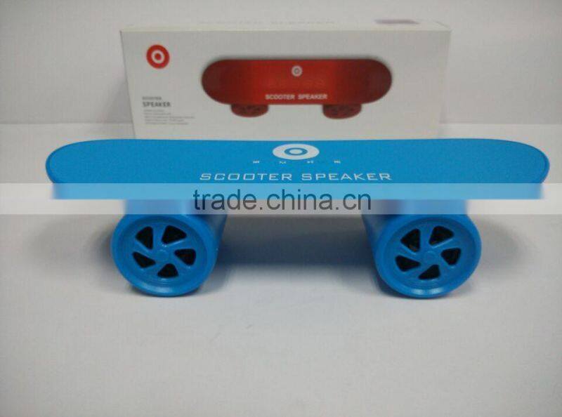 scooter , Hands-free calls bluetooth speaker with USB port