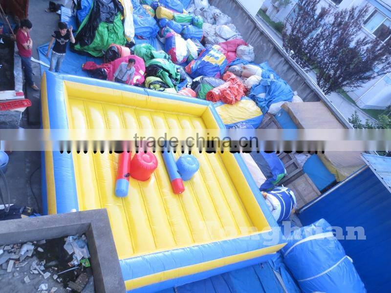 2015 big baller wipeout inflatables / inflatable red big baller games / big baller inflatable obstacle course