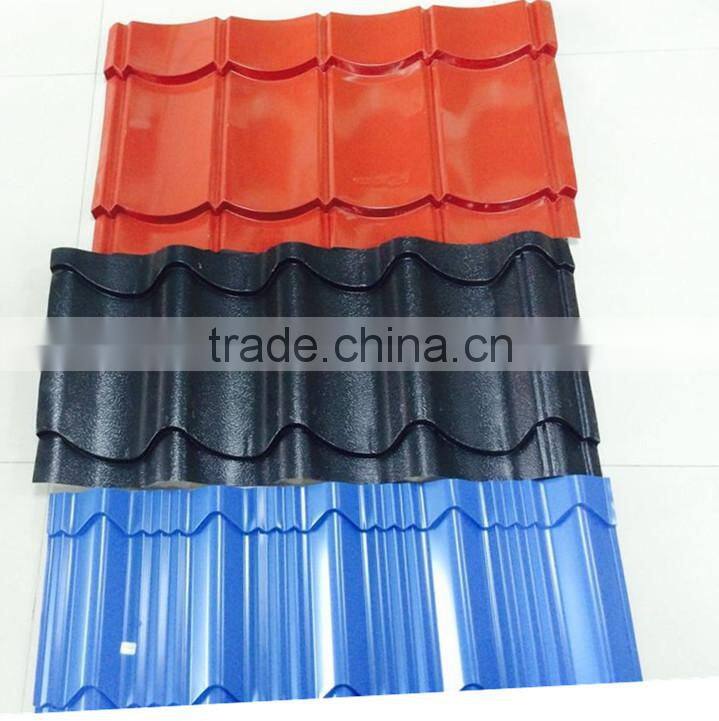 QJ Color Steel roofing step tile