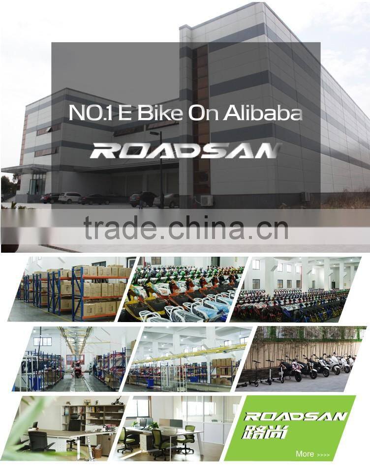 500W 36V Controller Lightweight Electric Folding Bike