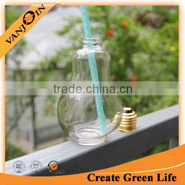 Wholesale 200ml Bulb Shape Glass Spice Bottle