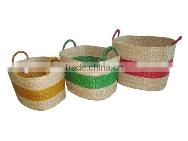 2015 New Product Rattan Basket For Home Decoration And Furniture
