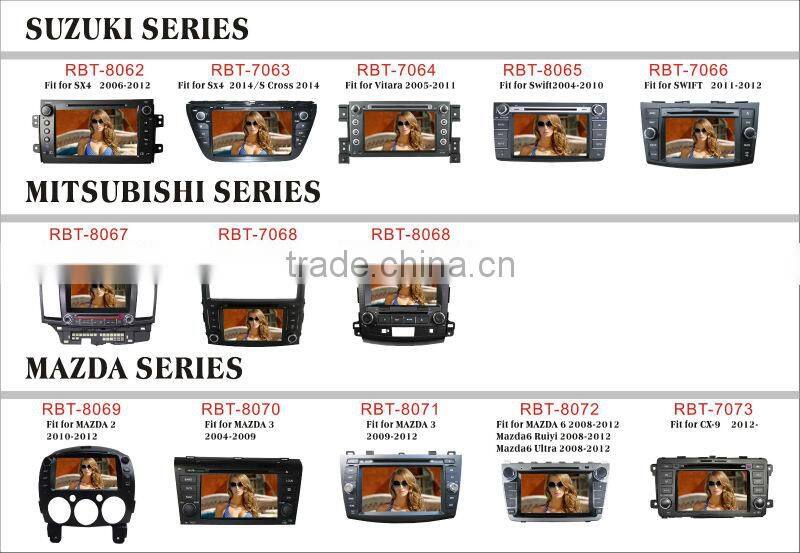 Fit for Mazda3 2009-2012 CAR DVD BLUETOOTH TV GPS NAVIGATION IPOD 3G/WIFI PLAYER