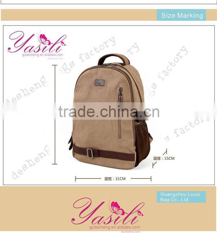 2015 most stylish backpacks casual bag canvas backpack