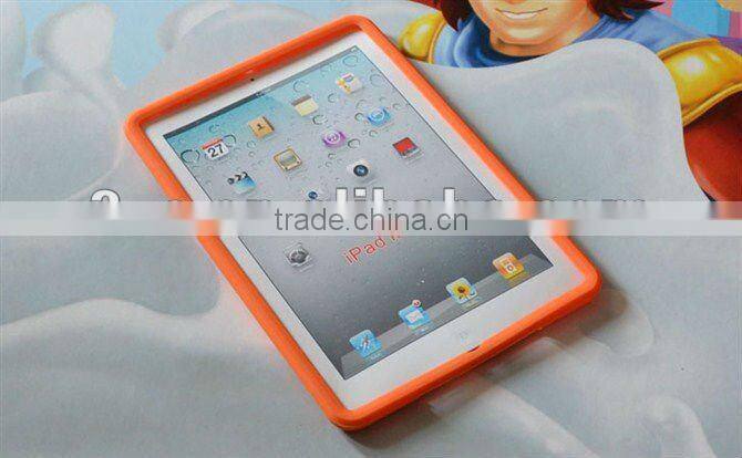 colorful silicon beauty case for ipad mini ,wholesale price