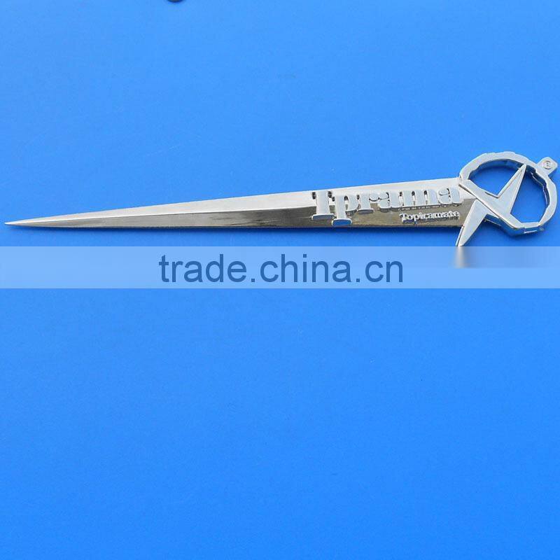 unique bronze hollow zinc alloy letter opener