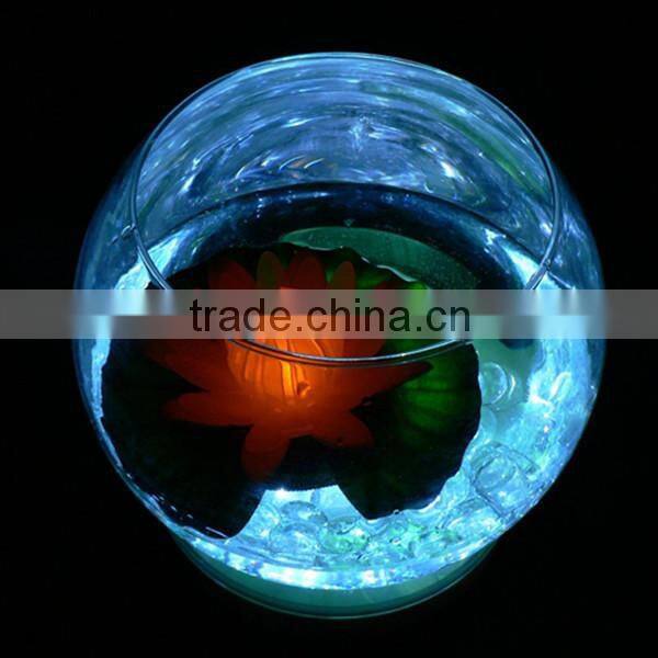 Battery operated Water-proof Artificial lotus