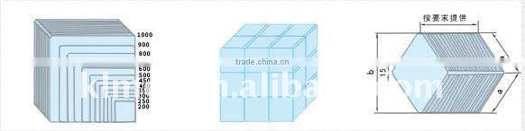 Two air streams flow crossly heat tube energy recovery exchanger
