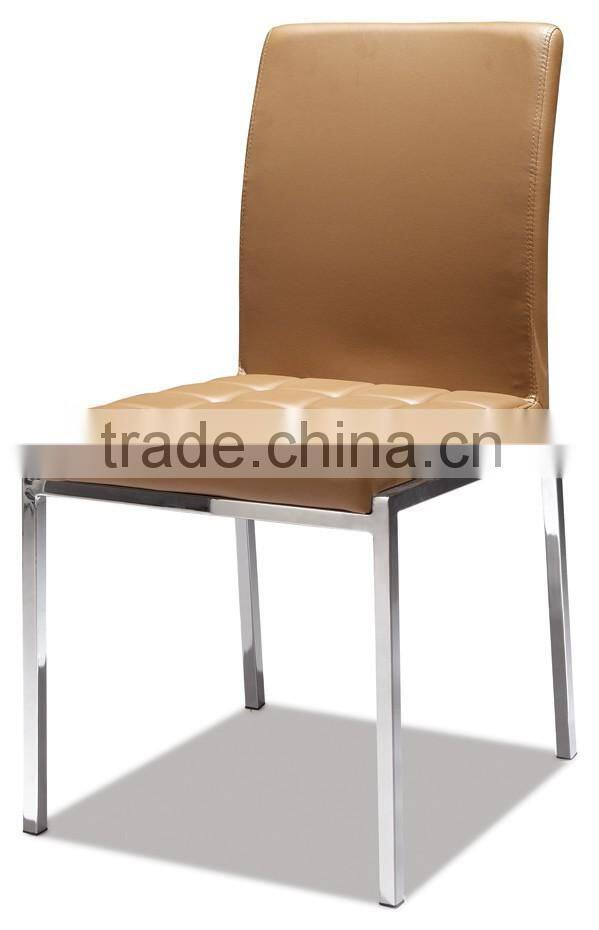 L808H Glass Table - Extendable Size And Height, Glass Metal Dining Coffee Table