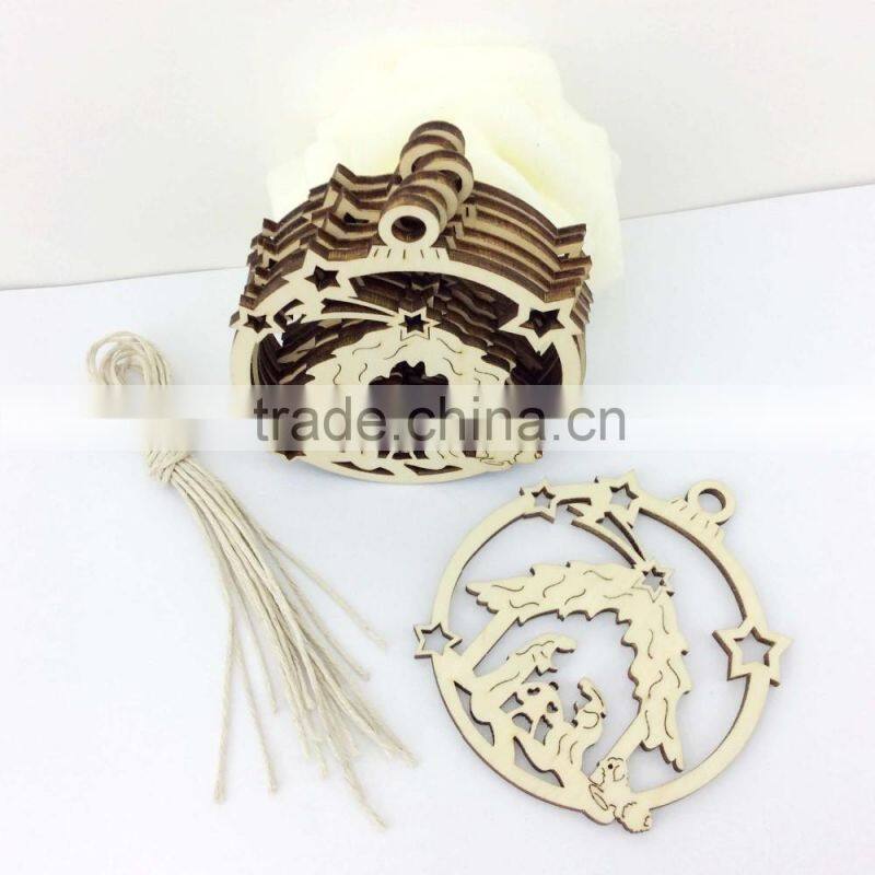 SD-293(B)-3 laser cut wood craft for christmas
