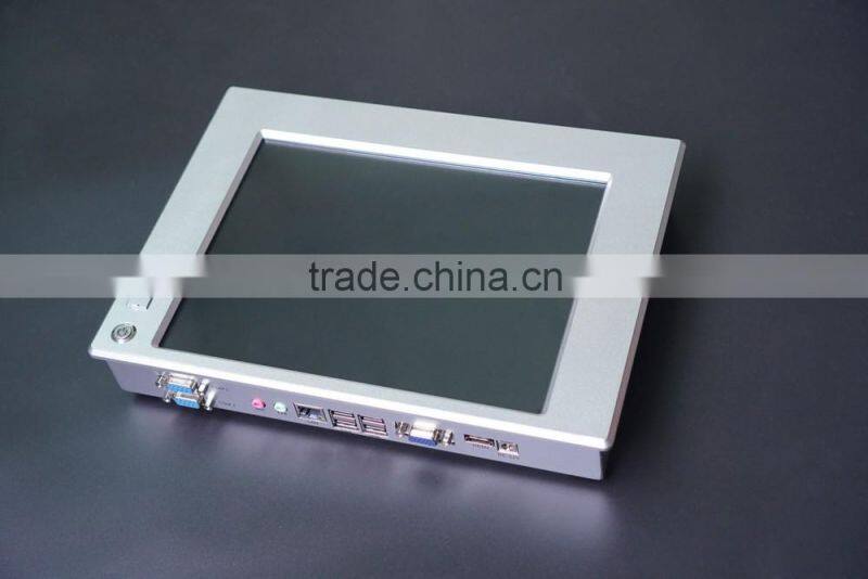 customized application 15'' ip65 rugged industrial touchscreen panel PC