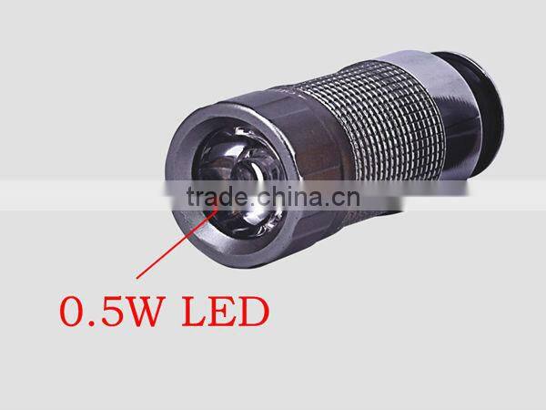 Rechargeable aluminum led cigarette lighter