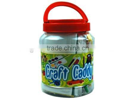 Giant Art Jar Kids Craft Bucket Supplies Classroom Kit Project Birthday